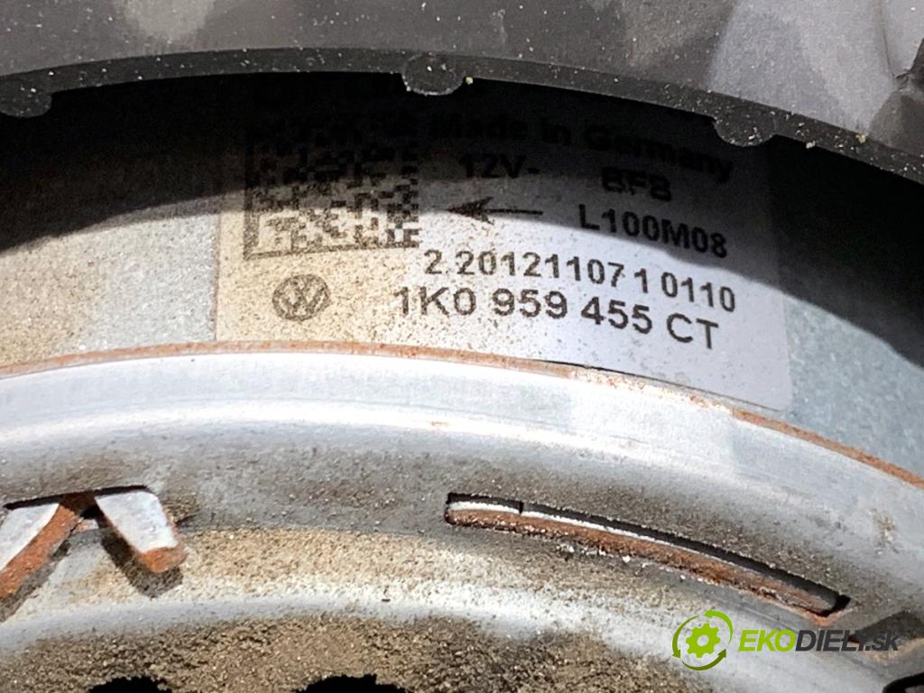 VW GOLF PLUS V liftback 2013 90 kW 1.4 TSI 1390 Ventilátor klimatizácie 1K0959455CT (Ventilátor chladiča klimatizácie)