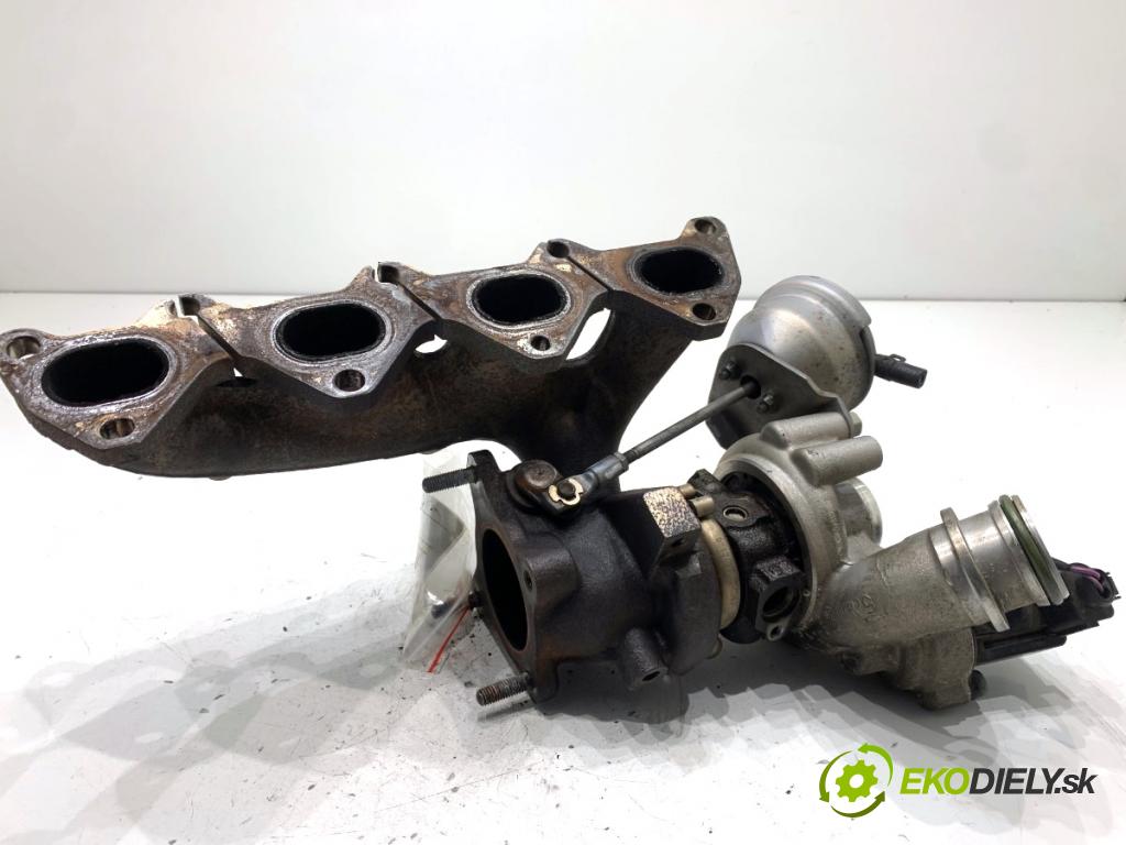 VW GOLF PLUS V liftback 2013 90 kW 1.4 TSI 1390 turbo 03C145702L (Kompletní turbodmychadlo)