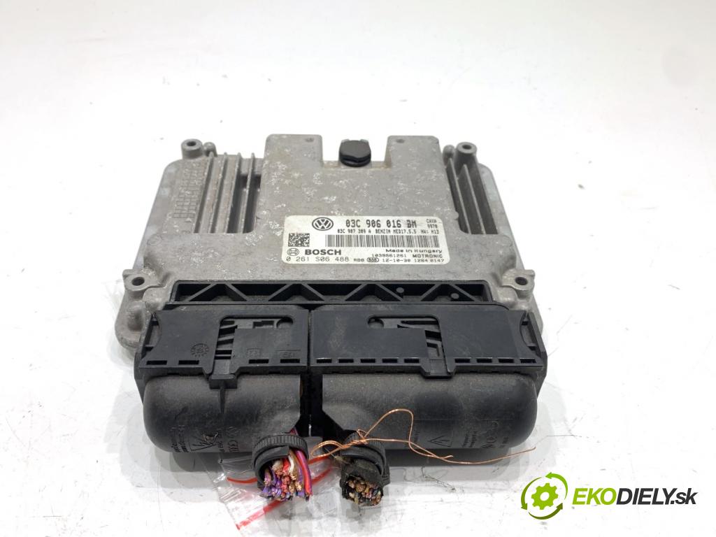 VW GOLF PLUS V liftback 2013 90 kW 1.4 TSI 1390 riadiaca jednotka Motor 03C906016BM (Riadiaca jednotka)