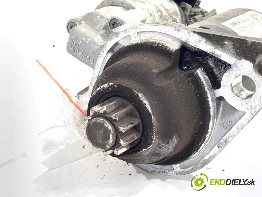 VW GOLF PLUS V liftback 2013 90 kW 1.4 TSI 1390 Štartér 02Z911023E (Štartér)