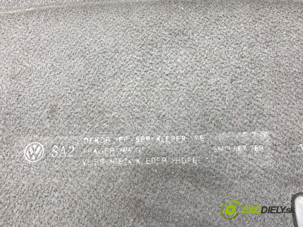 VW GOLF PLUS V liftback 2013 90 kW 1.4 TSI 1390 pláto zadní část