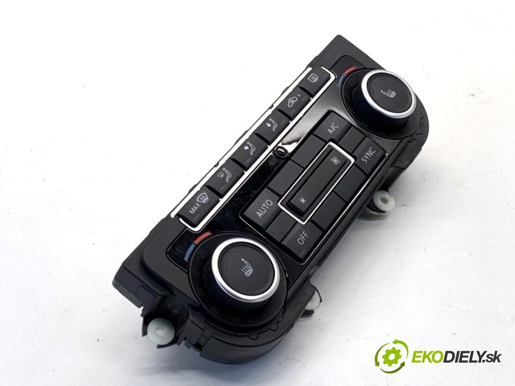VW GOLF PLUS V liftback 2013 90 kW 1.4 TSI 1390 Panel ovládania kúrenia 5K0907044GK (Prepínacie páčky pod volantom)