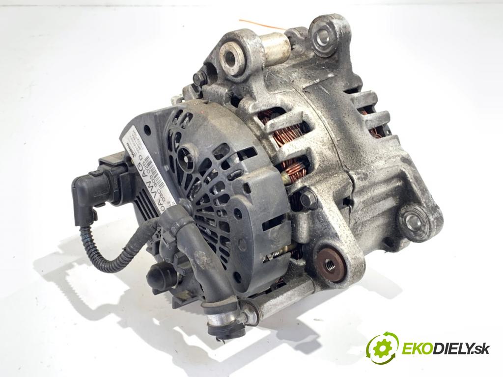 VW GOLF PLUS V liftback 2013 90 kW 1.4 TSI 1390 Alternátor 03C903025D (Alternátor)