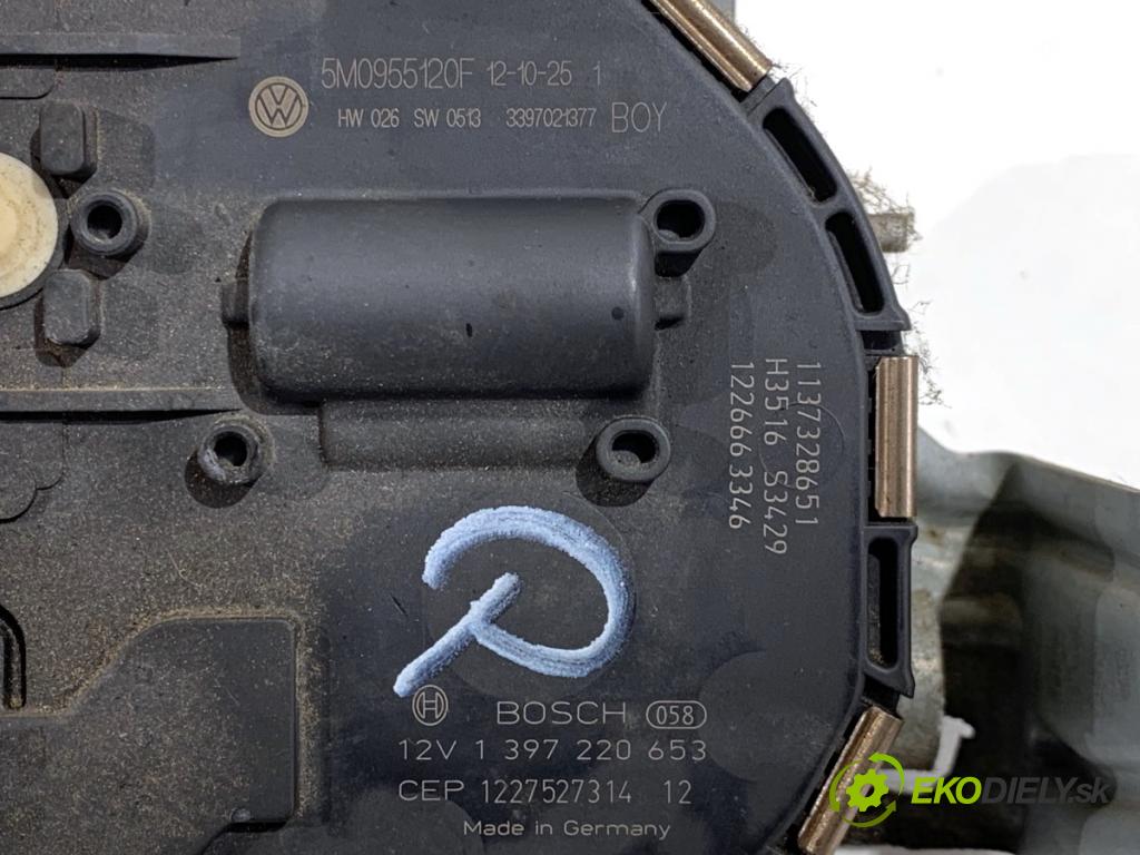 VW GOLF PLUS V liftback 2013 90 kW 1.4 TSI 1390 Motor stieračov predný pravy 5M0955024G