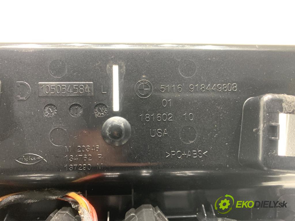 BMW F25 SUV 2013 135 kW xDrive 20 d 1995 Držiak na nápoje 9184498 (Držiak (úchyt) na nápoje)