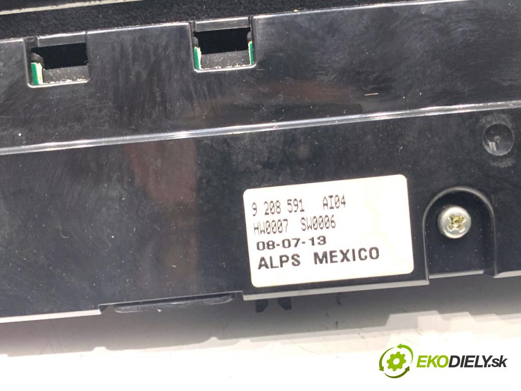 BMW F25 SUV 2013 135 kW xDrive 20 d 1995 Panel ovládania radia 9288591 (Prepínacie páčky pod volantom)