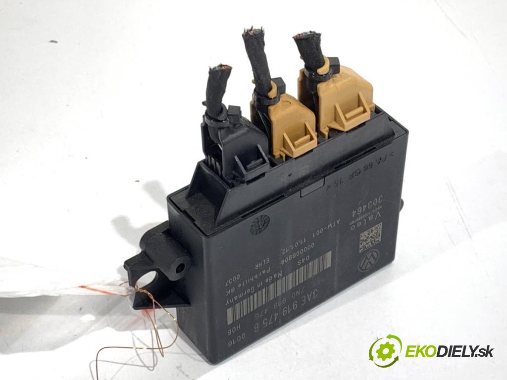 VW PASSAT B7 Kombi 2012 100 kW 2.0 TDI 1968 Modul PDC 3AE919475B (Riadiaca jednotka ostatné)