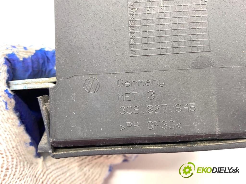VW PASSAT B6 Kombi 2005 103 kW 2.0 TDI 1968 zámok dveří zadní část 3C9827645