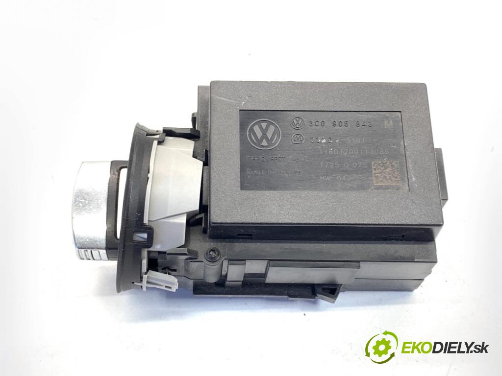 VW PASSAT B6 Kombi 2005 103 kW 2.0 TDI 1968 spinačka 3C0905843M (Spínacia skrinka)