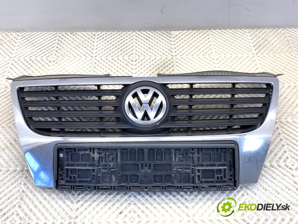VW PASSAT B6 Kombi 2005 103 kW 2.0 TDI 1968 mřížka maska 3C0853651 (Přední mřížka (maska chladiče))