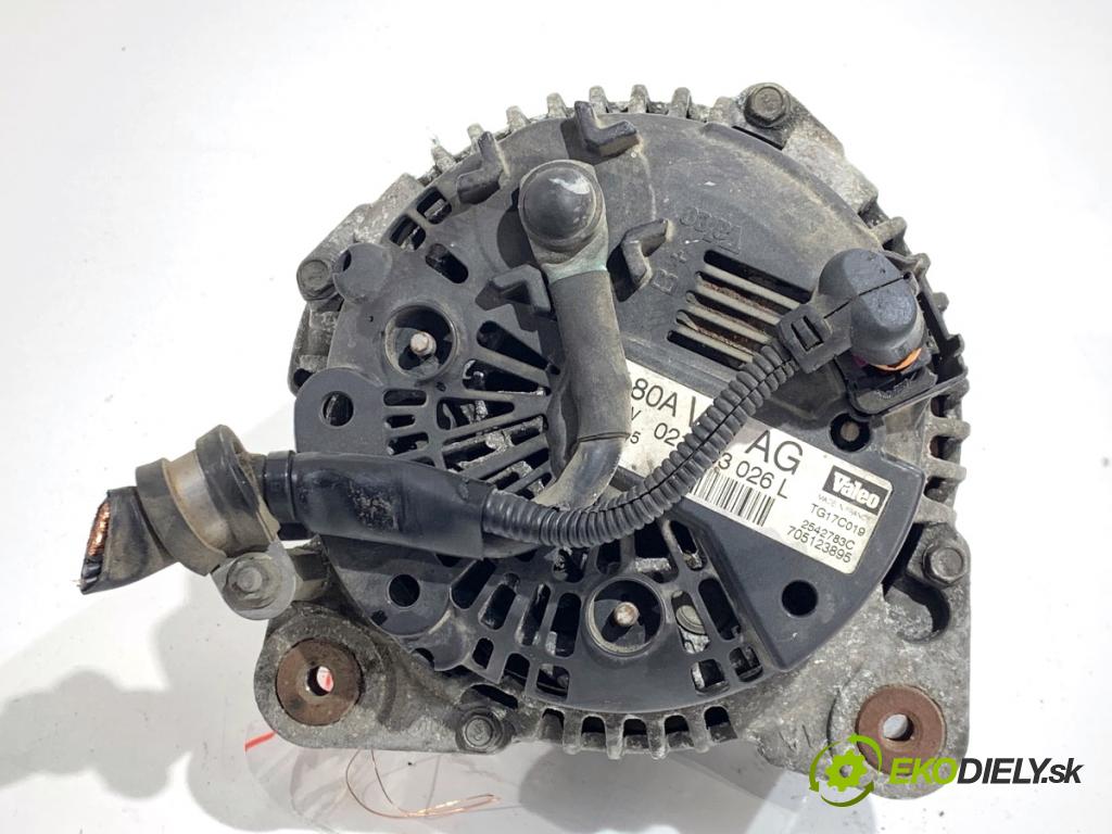 VW PASSAT B6 Kombi 2005 103 kW 2.0 TDI 1968 Alternátor 021903026L (Alternátor)