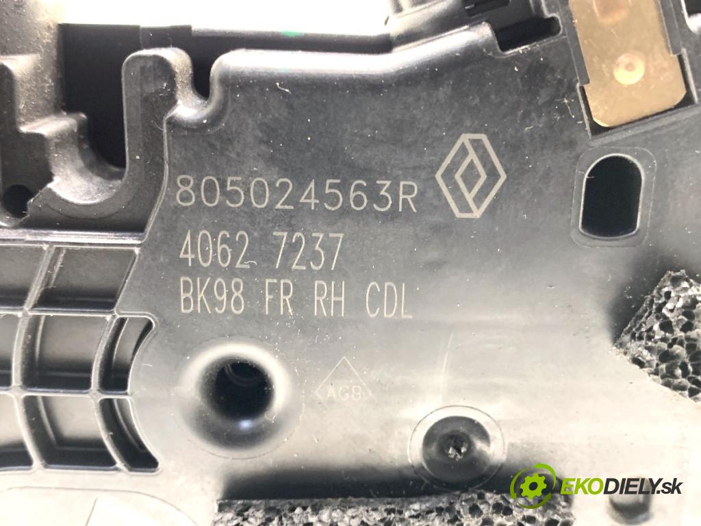 RENAULT CLIO IV liftback 2018 55 kW 1.5 dCi 75 1461 zámok dveře pravý přední část 805024563R