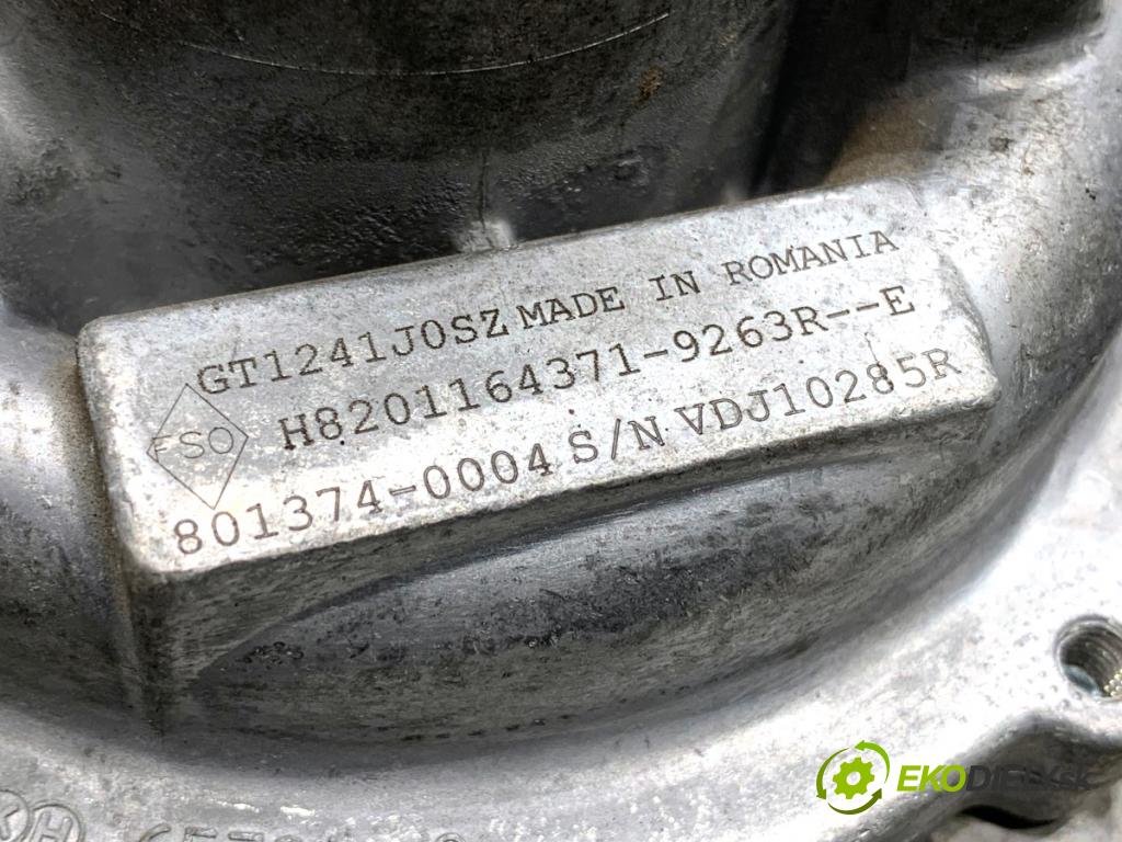 RENAULT CLIO IV liftback 2018 55 kW 1.5 dCi 75 1461 Turbodúchadlo,turbo H8201164371 (Turbodúchadlo (kompletné))