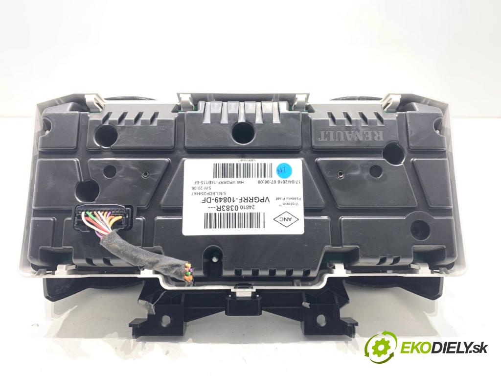 RENAULT CLIO IV liftback 2018 55 kW 1.5 dCi 75 1461 Prístrojovka 248100383R (Prístrojová doska)