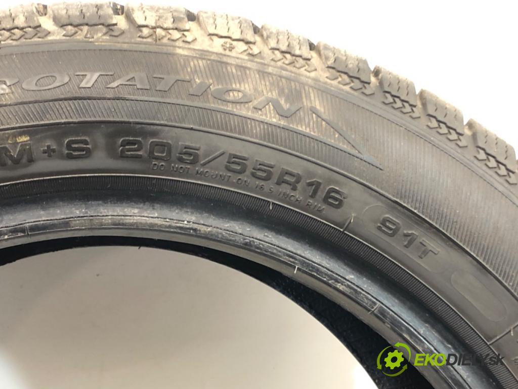 --- --- PNEUMATIKY: zima 2X 205/55 16" DĘBICA
