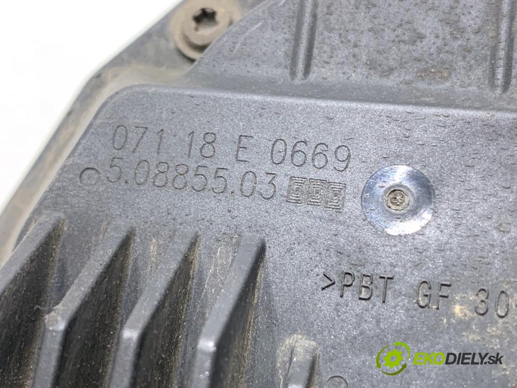 RENAULT CLIO IV liftback 2018 55 kW 1.5 dCi 75 1461 Škrtiaca klapka VÝFUK: 50885503