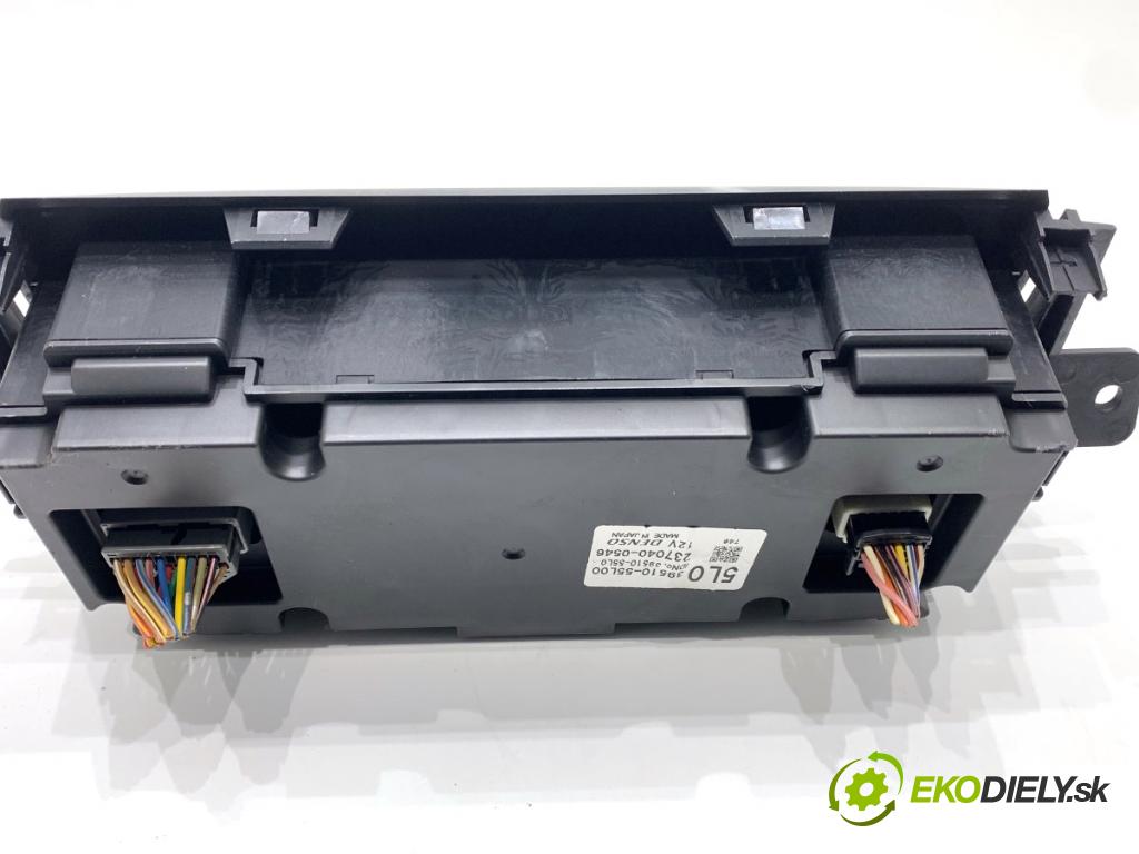 FIAT SEDICI SUV 2012 88 kW 1.6 16V 1586 Panel ovládania kúrenia 39510-55L00 (Prepínacie páčky pod volantom)