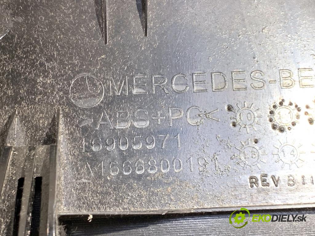 MERCEDES-BENZ W166 SUV 2013 190 kW ML 350 BlueTEC 4-matic (166.024) 2987 Priehradka, kastlík spolujazdca A1666800191 (Priehradka (kastlík))