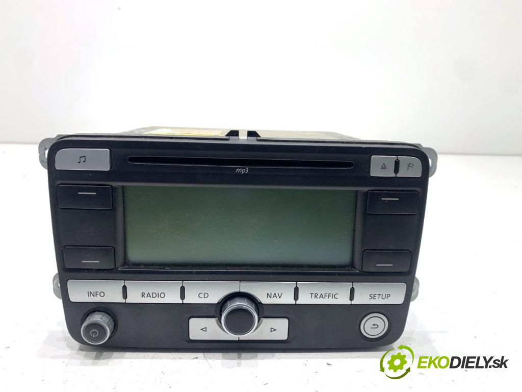VW GOLF PLUS V liftback 2008 77 kW 1.9 TDI 1896 RADIO 1K0035191D (Audio zariadenie)