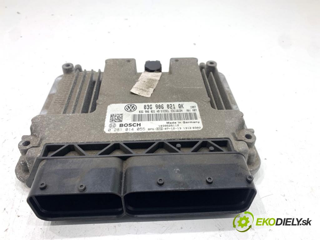 VW GOLF PLUS V liftback 2008 77 kW 1.9 TDI 1896 riadiaca jednotka Motor 03G906021QK (Riadiaca jednotka)