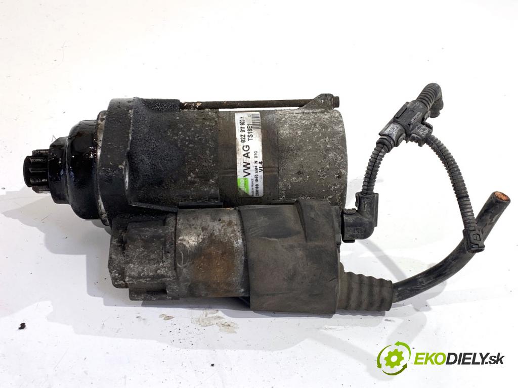 VW GOLF PLUS V liftback 2008 77 kW 1.9 TDI 1896 Štartér 02Z911023H (Štartér)