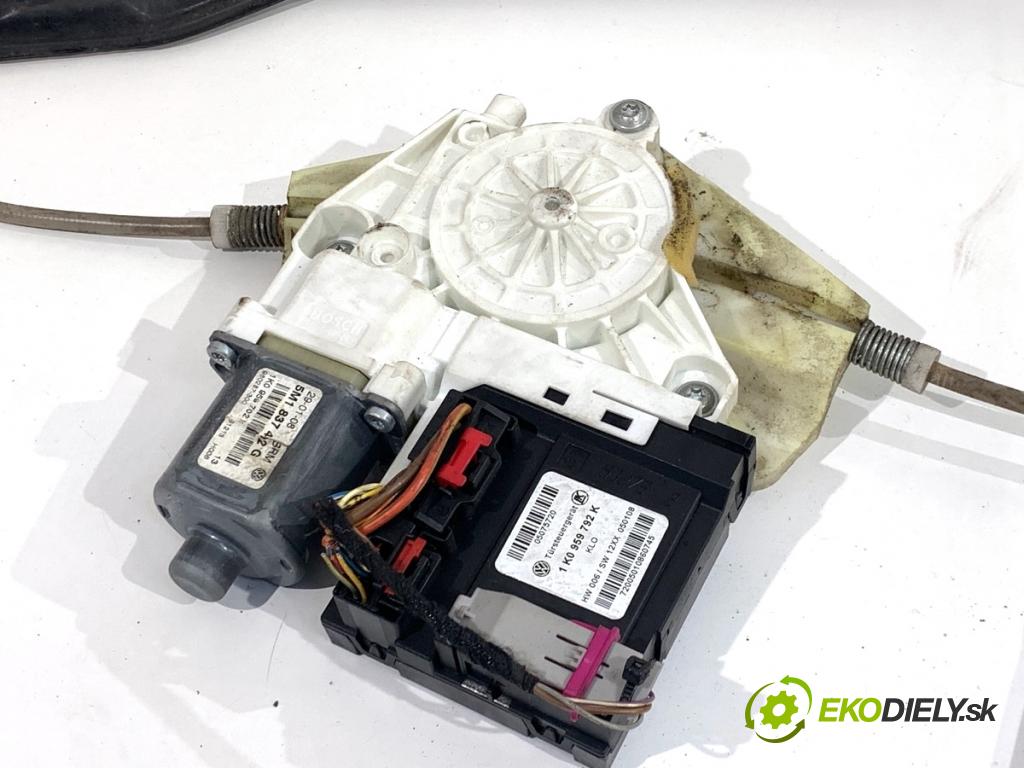 VW GOLF PLUS V liftback 2008 77 kW 1.9 TDI 1896 Mechanizmus okna pravy predný 5M1837402G