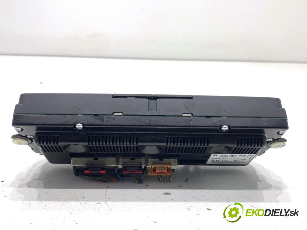 VW GOLF PLUS V liftback 2008 77 kW 1.9 TDI 1896 Panel ovládania kúrenia 1K0907044DE (Prepínacie páčky pod volantom)