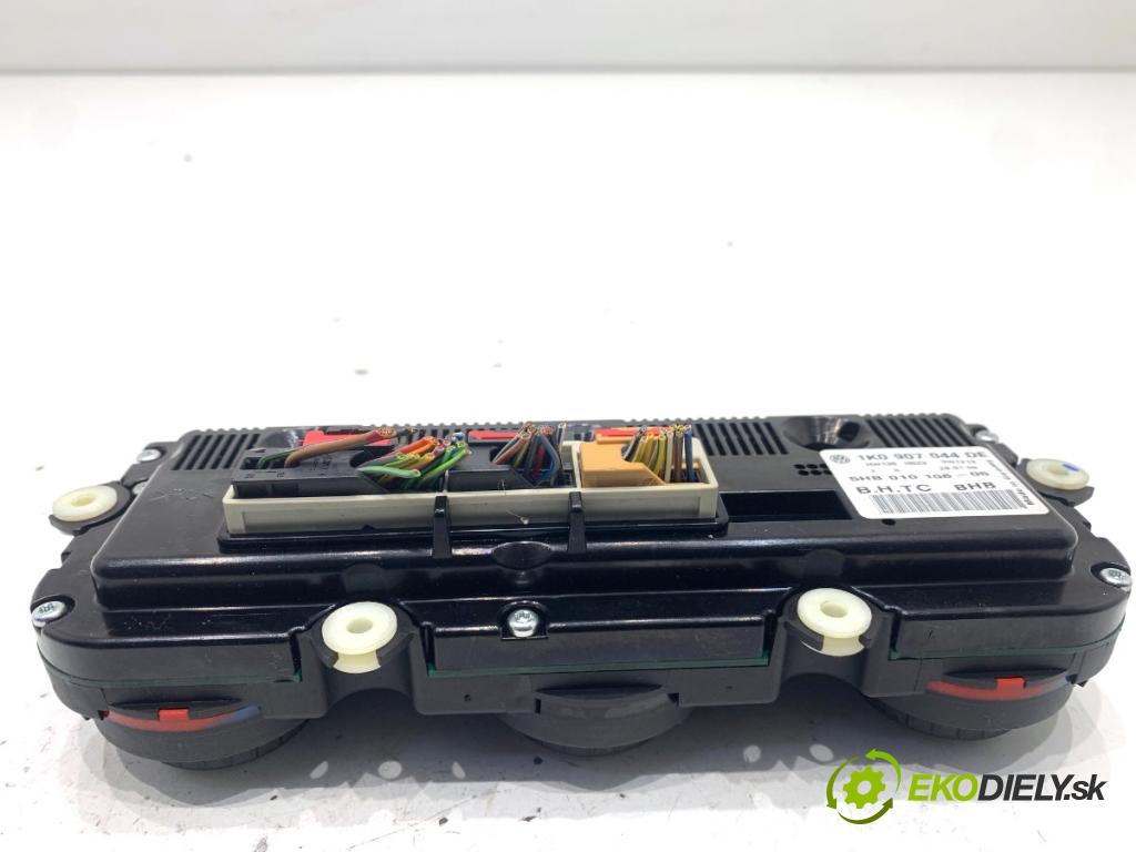 VW GOLF PLUS V liftback 2008 77 kW 1.9 TDI 1896 Panel ovládania kúrenia 1K0907044DE (Prepínacie páčky pod volantom)