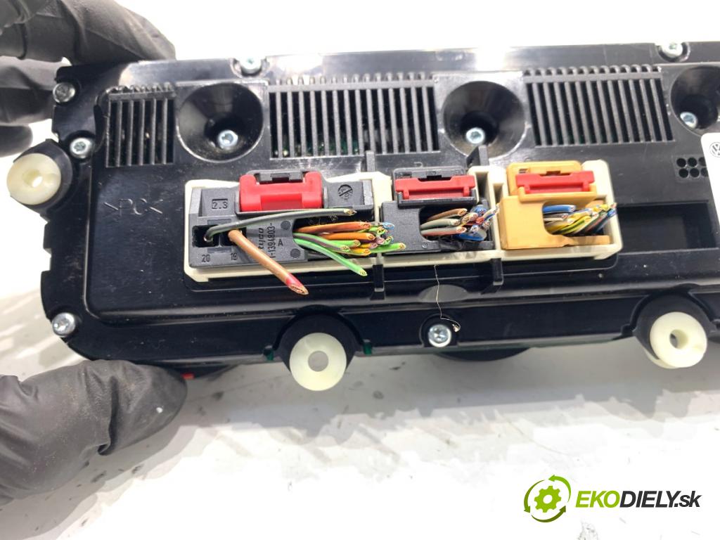 VW GOLF PLUS V liftback 2008 77 kW 1.9 TDI 1896 Panel ovládania kúrenia 1K0907044DE (Prepínacie páčky pod volantom)