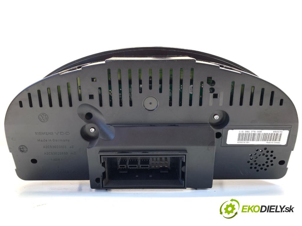 VW GOLF PLUS V liftback 2008 77 kW 1.9 TDI 1896 Prístrojovka 1K0920874B (Prístrojová doska)