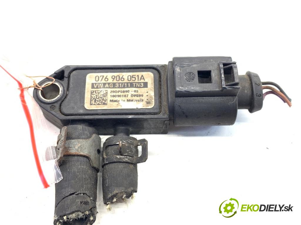 VW GOLF PLUS V liftback 2008 77 kW 1.9 TDI 1896 snímač tlaku spalín DPF 076906051A