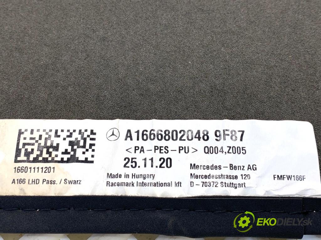 MERCEDES-BENZ W166 SUV 2013 190 kW ML 350 BlueTEC 4-matic (166.024) 2987 kobereček A1666802048