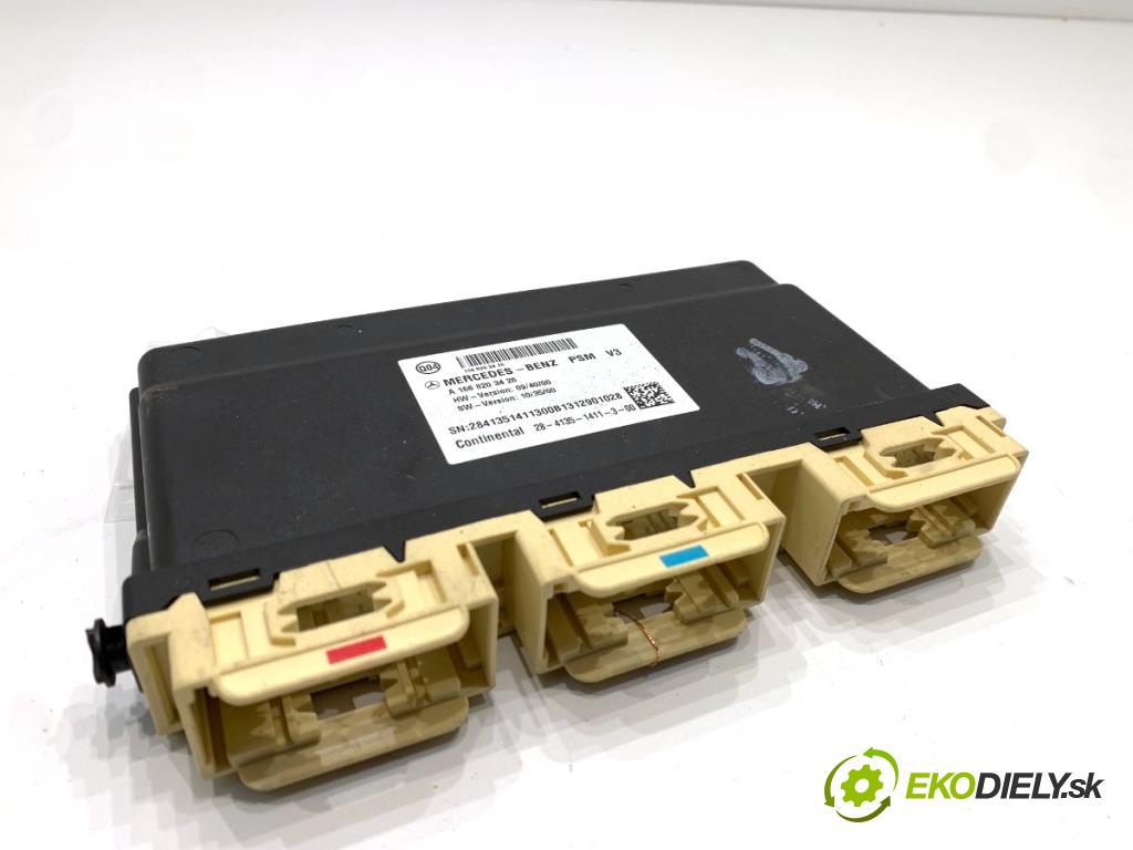 MERCEDES-BENZ W166 SUV 2013 190 kW ML 350 BlueTEC 4-matic (166.024) 2987 Modul sedačky pravy A1668203426