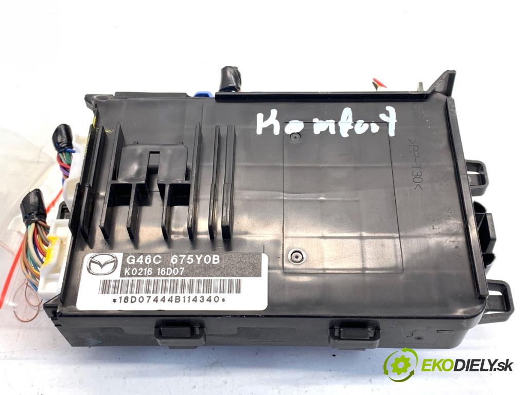 MAZDA 3 BM sedan 2016 88 kW 2.0 1998 modul komfortu G46C675Y0B (Komfortní modul)