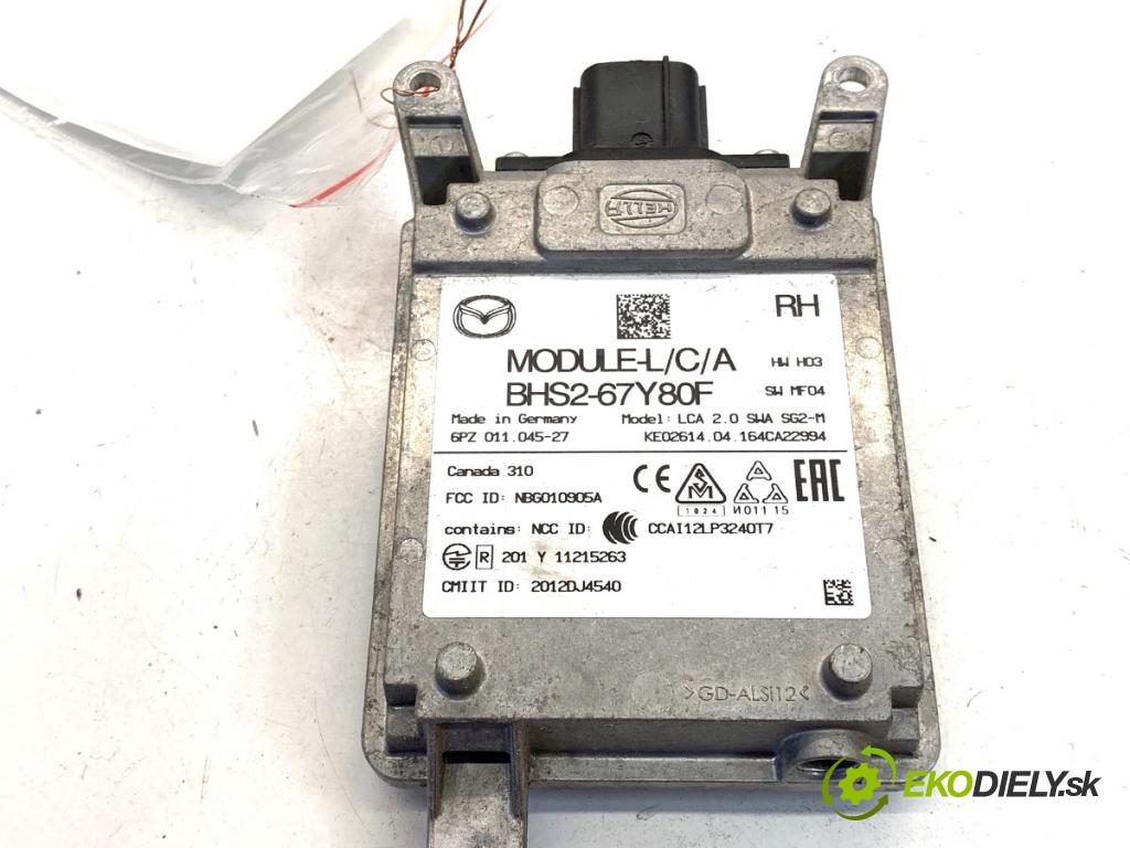 MAZDA 3 BM sedan 2016 88 kW 2.0 1998 RADAR: DISTRONIC BHS2-67Y80F