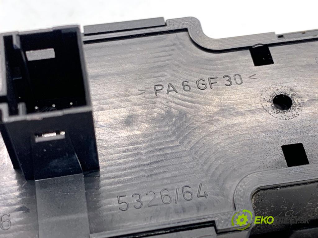 CITROEN C4 PICASSO I nadwozie wielkoprzestrzenne (MPV) 2007 80 kW 1.6 HDi 1560 přepínač oken 5326/64 (Páčky pod volantem)