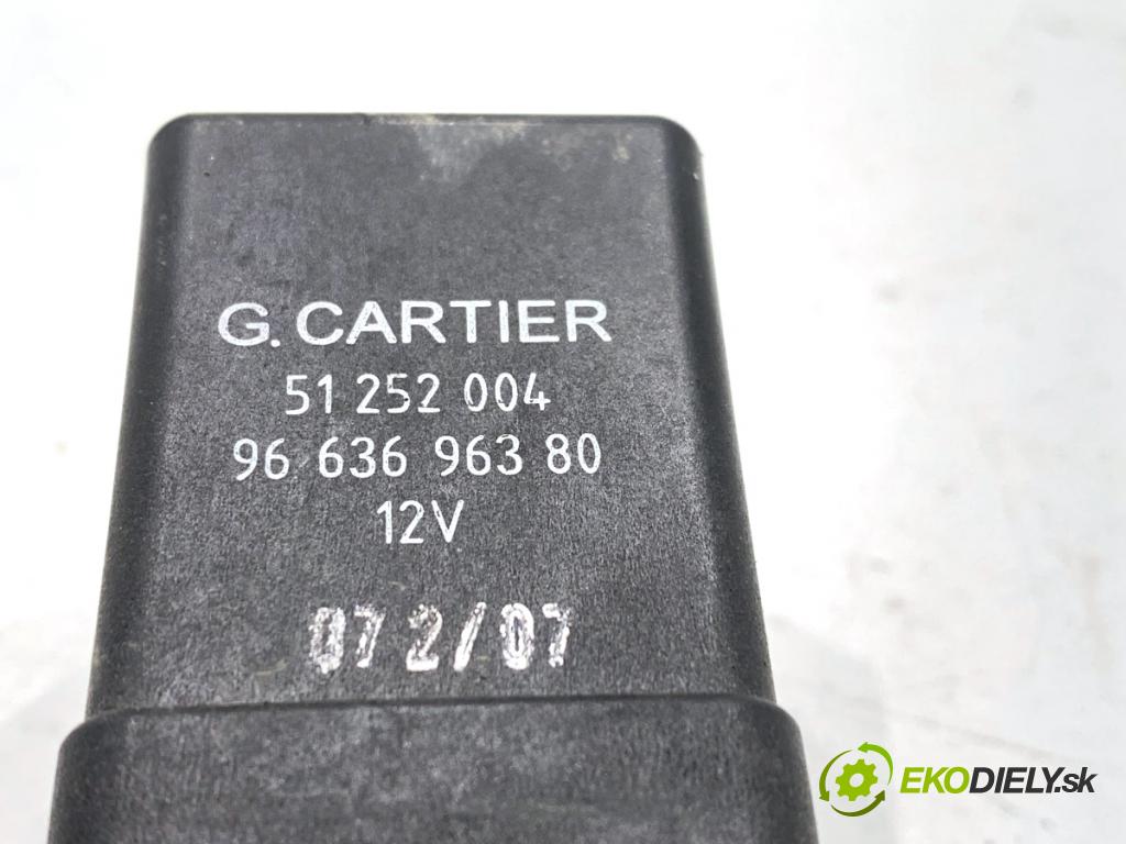 CITROEN C4 PICASSO I nadwozie wielkoprzestrzenne (MPV) 2007 80 kW 1.6 HDi 1560 relé sviečok žhavenia 9663696380 (Relé)