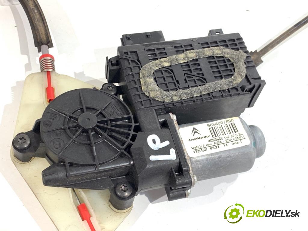 CITROEN C4 PICASSO I nadwozie wielkoprzestrzenne (MPV) 2007 80 kW 1.6 HDi 1560 mechanismus okna levý přední část 9654087680