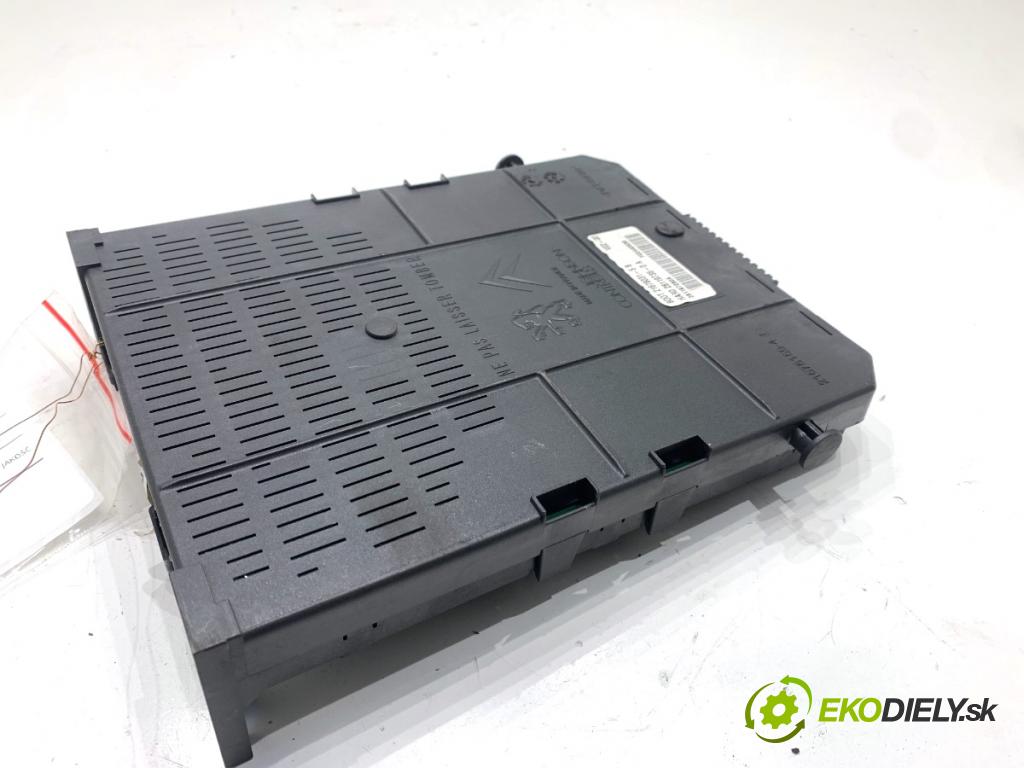 CITROEN C4 PICASSO I nadwozie wielkoprzestrzenne (MPV) 2007 80 kW 1.6 HDi 1560 Modul BSI 9663510180 (Poistková skrinka)