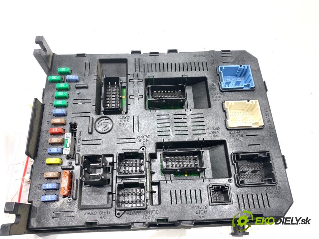 CITROEN C4 PICASSO I nadwozie wielkoprzestrzenne (MPV) 2007 80 kW 1.6 HDi 1560 Modul BSI 9663510180 (Poistková skrinka)