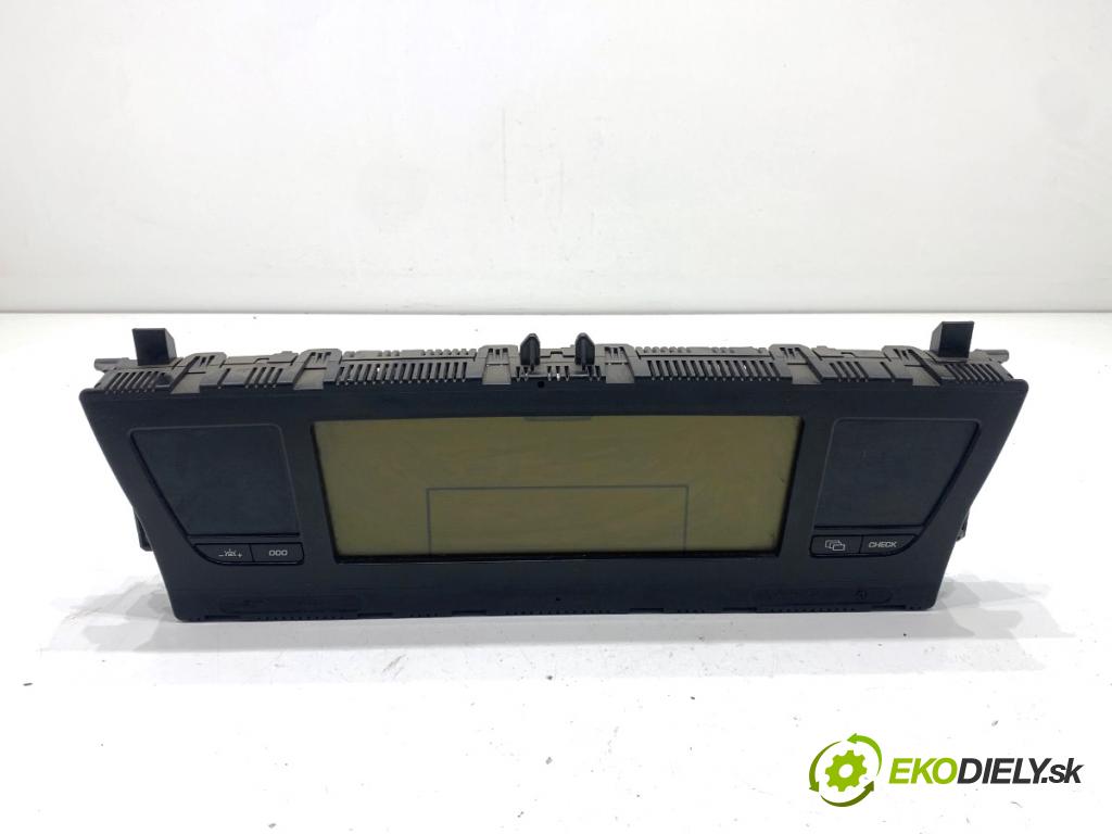 CITROEN C4 PICASSO I nadwozie wielkoprzestrzenne (MPV) 2007 80 kW 1.6 HDi 1560 prístrojovka 9663755980 (Přístrojová deska)
