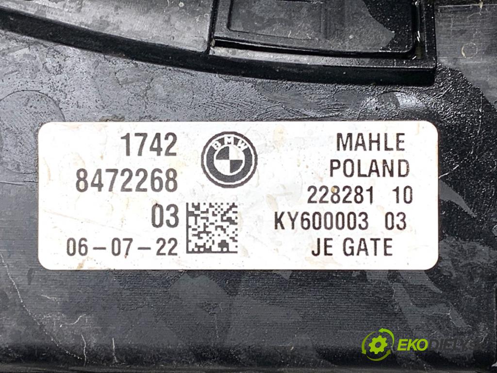 BMW G30 sedan 2022 140 kW 520 d xDrive 1995 ventilátor chladiče 8472268 (Ventilátor)