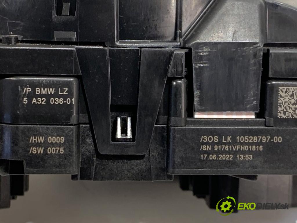 BMW G30 sedan 2022 140 kW 520 d xDrive 1995 Prepínač kombinovaný 10528797 (Prepínacie páčky pod volantom)
