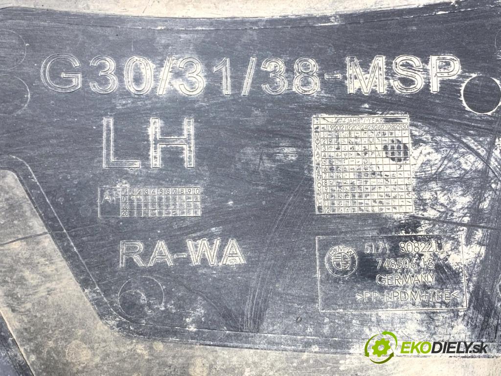 BMW G30 sedan 2022 140 kW 520 d xDrive 1995 podblatník levý přední část přední část 8082211