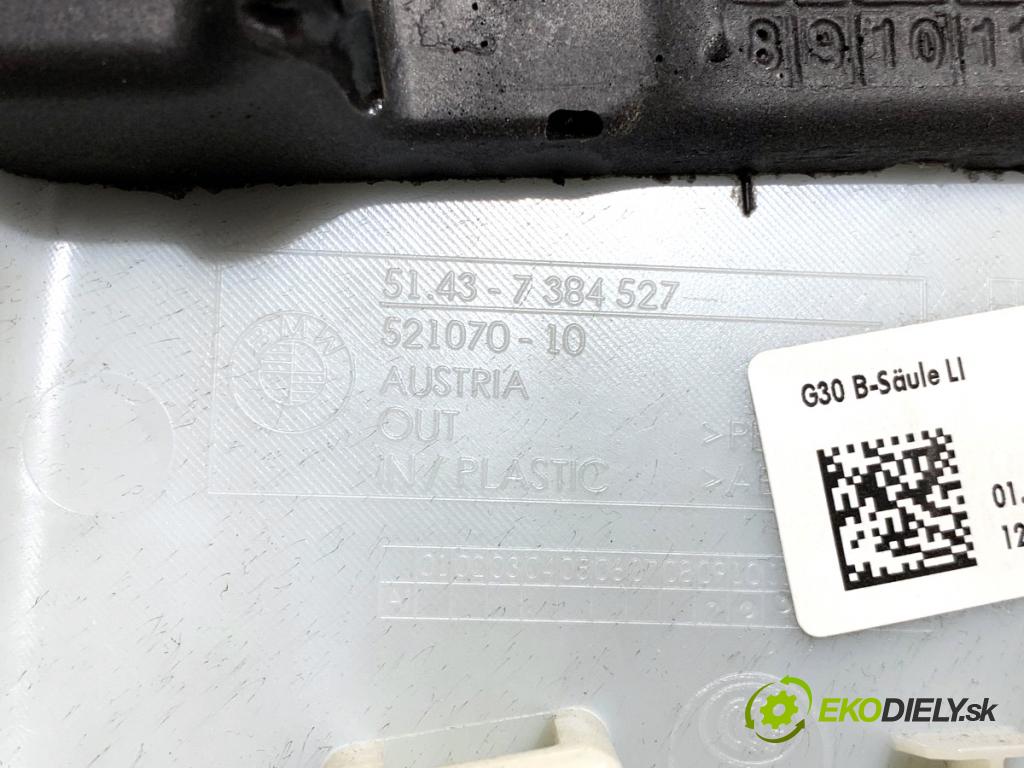 BMW G30 sedan 2022 140 kW 520 d xDrive 1995 Clona stĺpika ľavy B 7384527