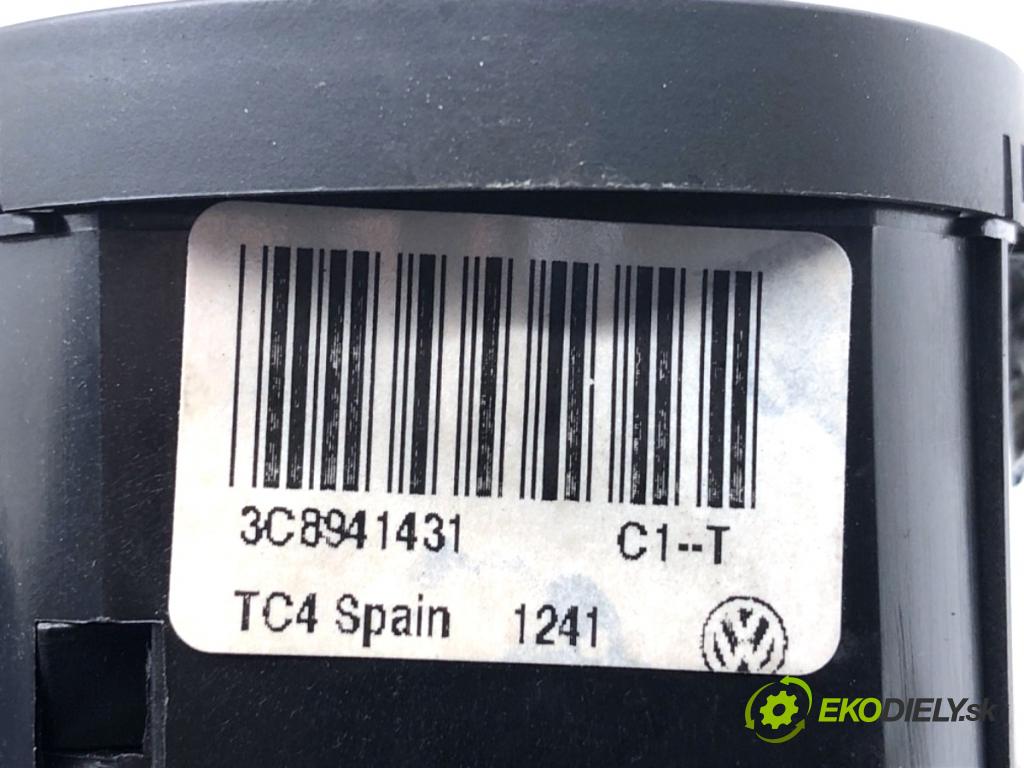 VW PASSAT B7 sedan 2011 103 kW 2.0 TDI 1968 spínač světel 3C8941431
