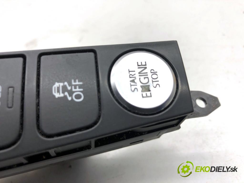 VW PASSAT B7 sedan 2011 103 kW 2.0 TDI 1968 Spínač brzdy ručnej brzdy 3AB927137A (Prepínacie páčky pod volantom)