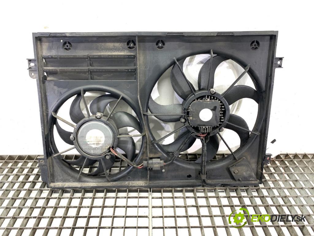 VW PASSAT B7 sedan 2011 103 kW 2.0 TDI 1968 Ventilátor chladiča 1K0121207BC (Ventilátor)