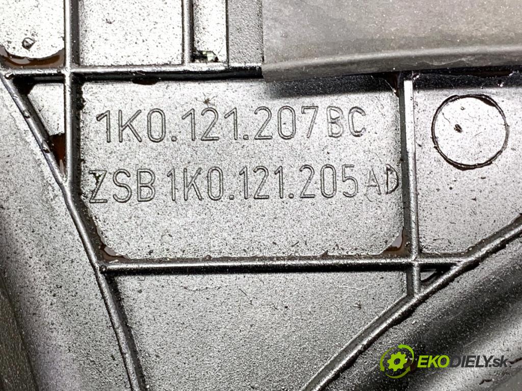 VW PASSAT B7 sedan 2011 103 kW 2.0 TDI 1968 Ventilátor chladiča 1K0121207BC (Ventilátor)