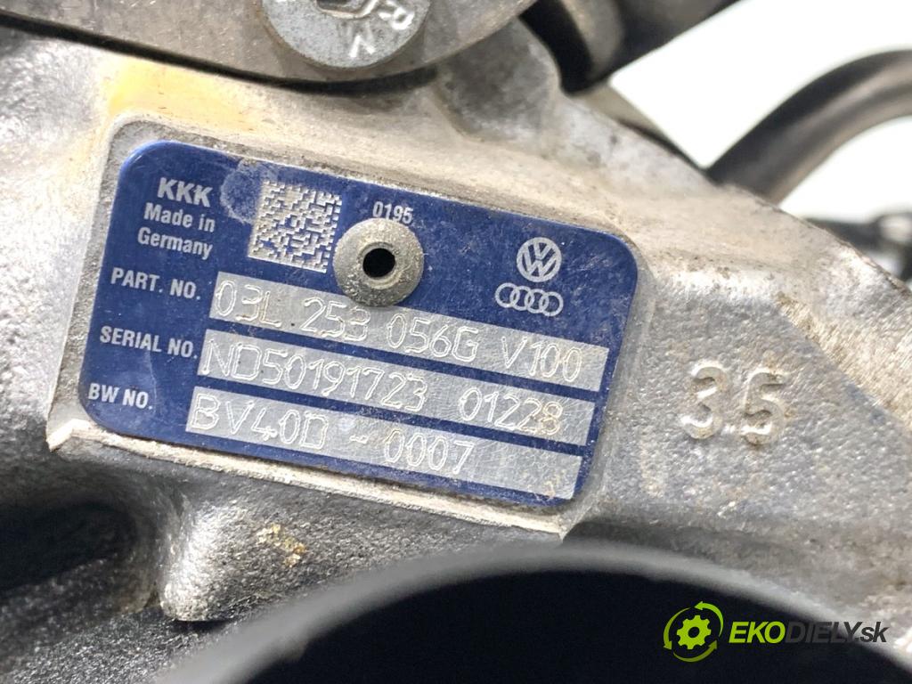 VW PASSAT B7 sedan 2011 103 kW 2.0 TDI 1968 Turbodúchadlo,turbo 03L253056G (Turbodúchadlo (kompletné))